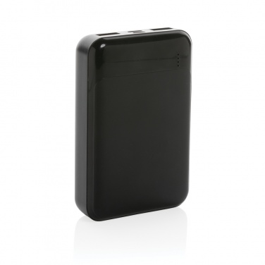 Logotrade werbemittel das Foto: 10.000 mAh Powerbank aus RCS Standard recyceltem Kunststoff