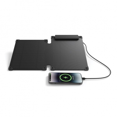 Logotrade Werbeartikel das Foto: Solarpulse 10W tragbares Solarmodul aus RCS rPlastik