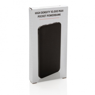Logotrade Logogeschenke das Foto: High Density 10.000 mAh Pocket Powerbank