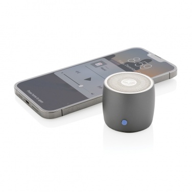 Logotrade werbemittel das Foto: Swiss Peak 3W Basslautsprecher aus RCS recyceltem Aluminium