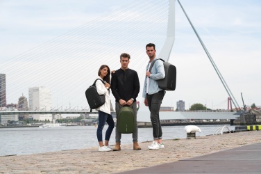 Logotrade Werbeartikel das Foto: Bobby Hero Small Anti-Diebstahl-Rucksack