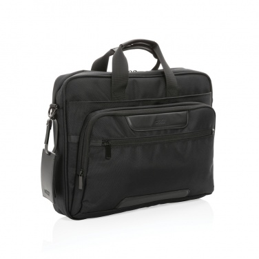 Logotrade Werbegeschenke das Foto: Swiss Peak AWARE™ RPET Voyager 15.6" Laptop-Tasche