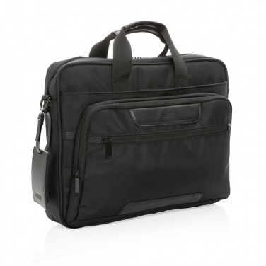 Logotrade Geschäftsgeschenke das Foto: Swiss Peak AWARE™ RPET Voyager 15.6" Laptop-Tasche