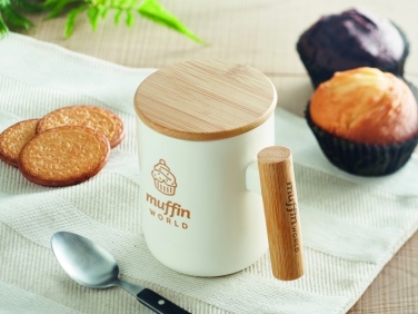 Logotrade Geschäftsgeschenke das Foto: Porzellan Becher 380 ml