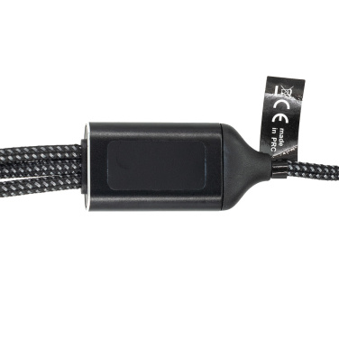 Logotrade Werbeartikel das Foto: 3-in-1-Kabel mit beleuchtetem Logo Pierre Cardin