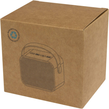 Logotrade Firmengeschenke das Foto: Diya 3W kabelloser Lautsprecher aus recyceltem Kunststoff