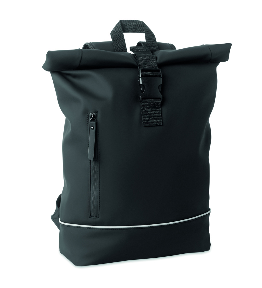 Logotrade werbemittel das Foto: 15" Rolltop-Laptop-Rucksack