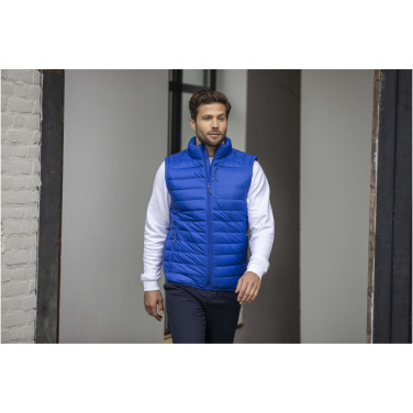 Logotrade Firmengeschenke das Foto: Pallas GRS recycelter wattierter Bodywarmer für Herren