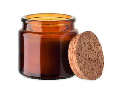 Logotrade werbemittel das Foto: Kerze aus Pflanzenwachs 70g