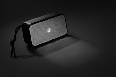 Logotrade Geschäftsgeschenke das Foto: Swiss Peak 10W Basslautsprecher aus recyceltem Aluminium