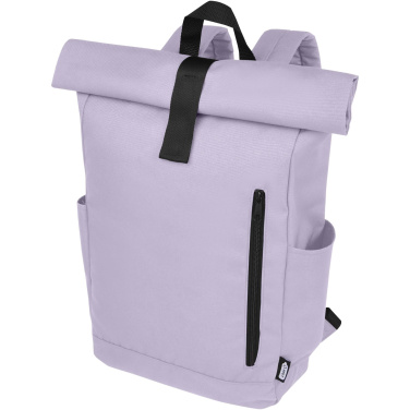 Logotrade Geschäftsgeschenke das Foto: Byron 15,6" GRS RPET Roll-Top Rucksack 18 L