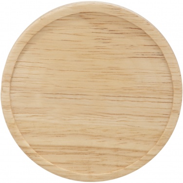 Logotrade promotional merchandise image of: Hearth 400 ml ceramic mug with wooden coaster