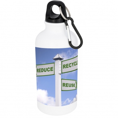 Logotrade corporate gift image of: Oregon 400 ml sublimation water bottle