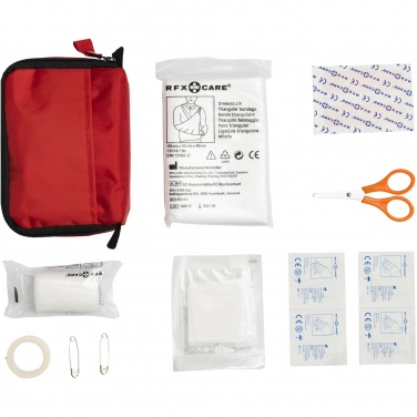 Logo trade promotional merchandise photo of: Save-me 19-piece first aid kit