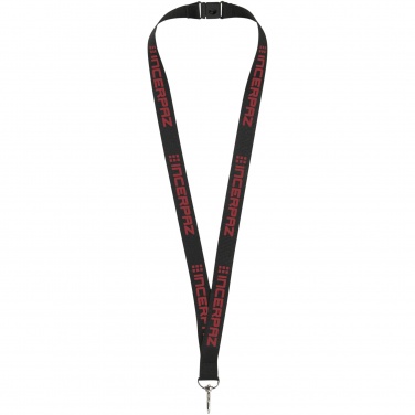 Logo trade advertising products image of: Lago lanyard with break-away closure