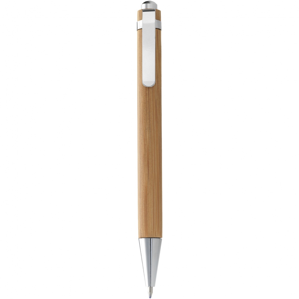 Logo trade promotional giveaway photo of: Celuk bamboo ballpoint pen