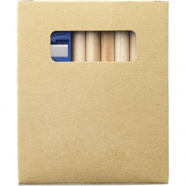 Logo trade promotional gifts picture of: Streaks 8-piece colouring set