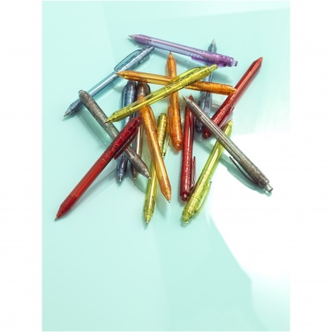 Logo trade advertising products image of: Vancouver recycled PET ballpoint pen