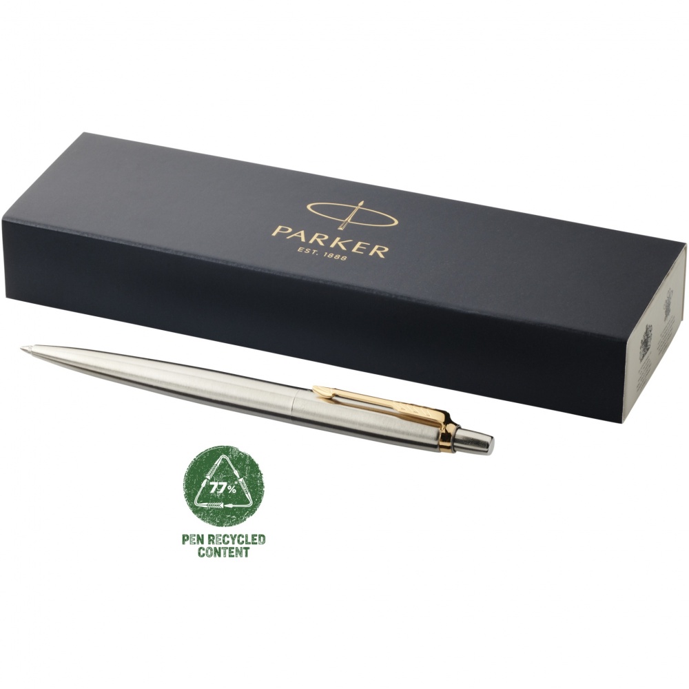 Logotrade promotional product image of: Parker Jotter SS ballpoint pen