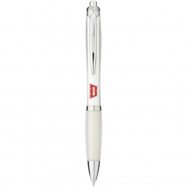 Logotrade promotional products photo of: Nash ballpoint pen coloured barrel and grip