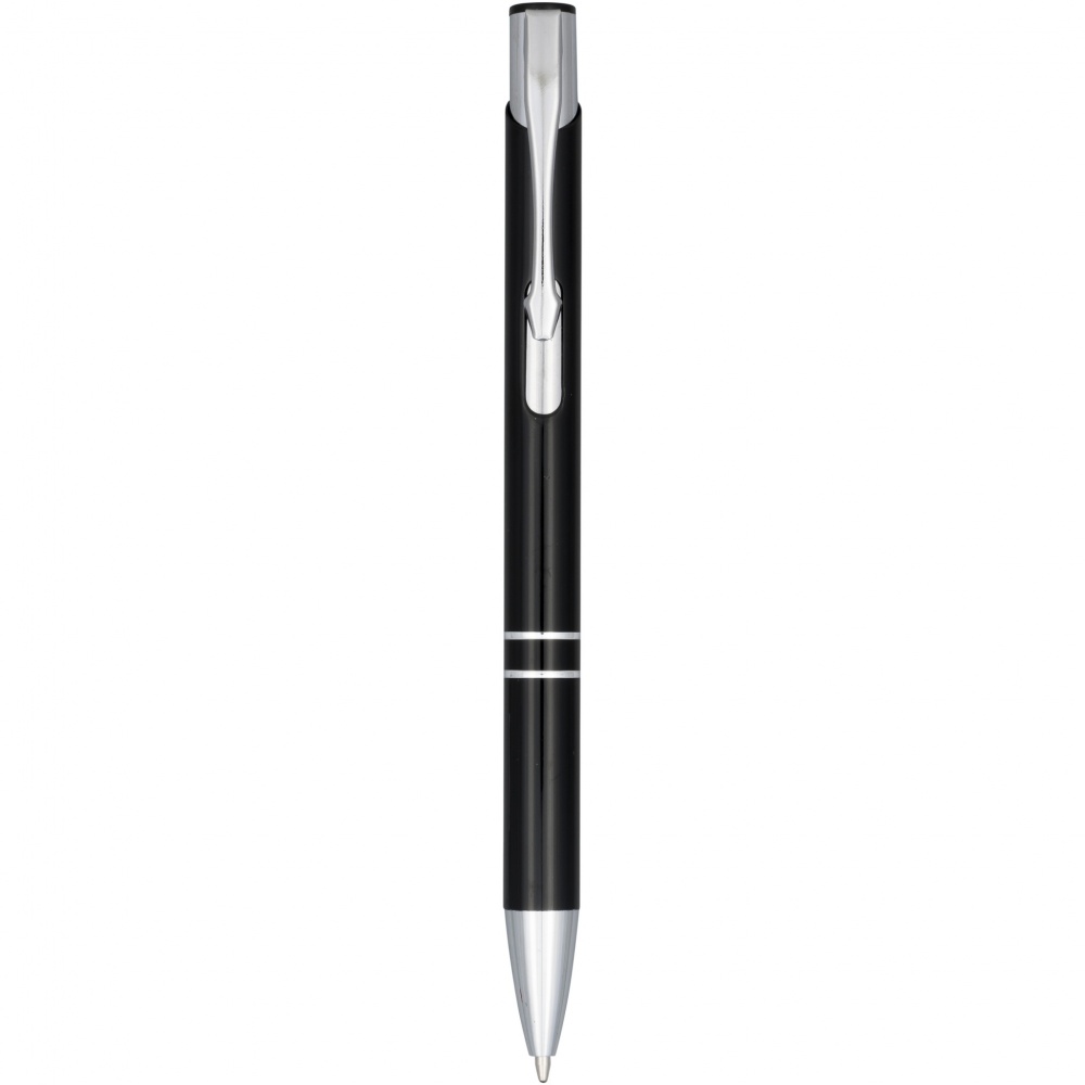 Logotrade promotional merchandise image of: Moneta anodized aluminium click ballpoint pen