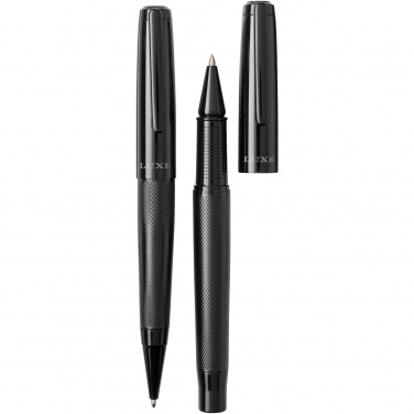 Logo trade corporate gifts picture of: Gloss duo pen gift set