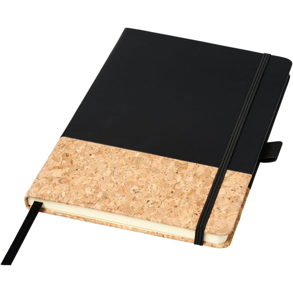 Logo trade corporate gift photo of: Evora A5 cork thermo PU notebook