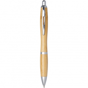 Logotrade corporate gift image of: Nash bamboo ballpoint pen