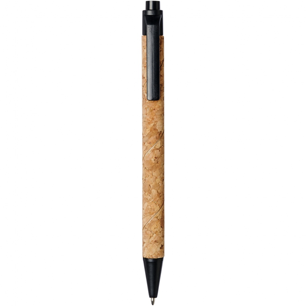 Logotrade promotional gift picture of: Midar cork and wheat straw ballpoint pen