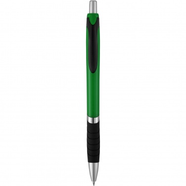 Logotrade promotional giveaway image of: Turbo ballpoint pen with rubber grip