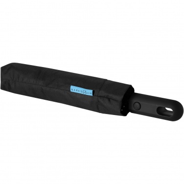 Logo trade promotional giveaways image of: Trav 21.5" foldable auto open/close umbrella