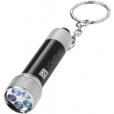 Logo trade promotional merchandise image of: Draco LED keychain light