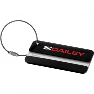 Logo trade promotional products image of: Discovery luggage tag
