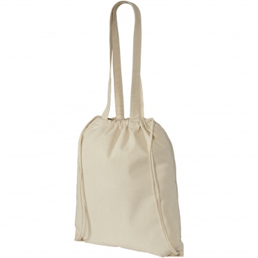 Logotrade corporate gift picture of: Eliza 240 g/m² cotton drawstring bag 6L