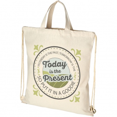 Logotrade promotional giveaways photo of: Pheebs 210 g/m² recycled drawstring bag 6L