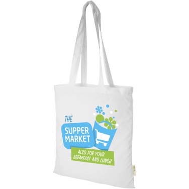 Logotrade advertising products photo of: Orissa 100 g/m² organic cotton tote bag 7L