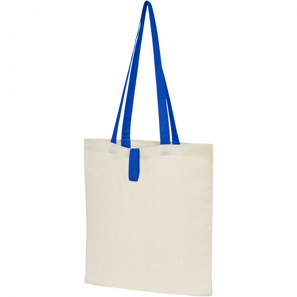 Logotrade promotional item image of: Nevada 100 g/m² cotton foldable tote bag 7L