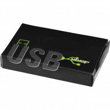 Logotrade promotional gift image of: Slim card-shaped 2GB USB flash drive