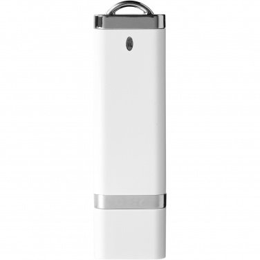 Logo trade promotional giveaways picture of: Flat 4GB USB flash drive