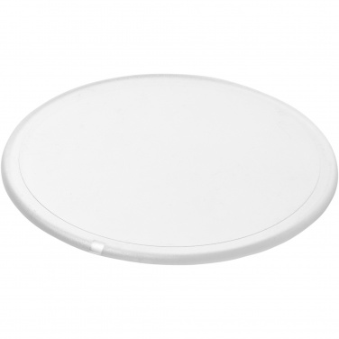 Logo trade corporate gifts image of: Renzo round plastic coaster
