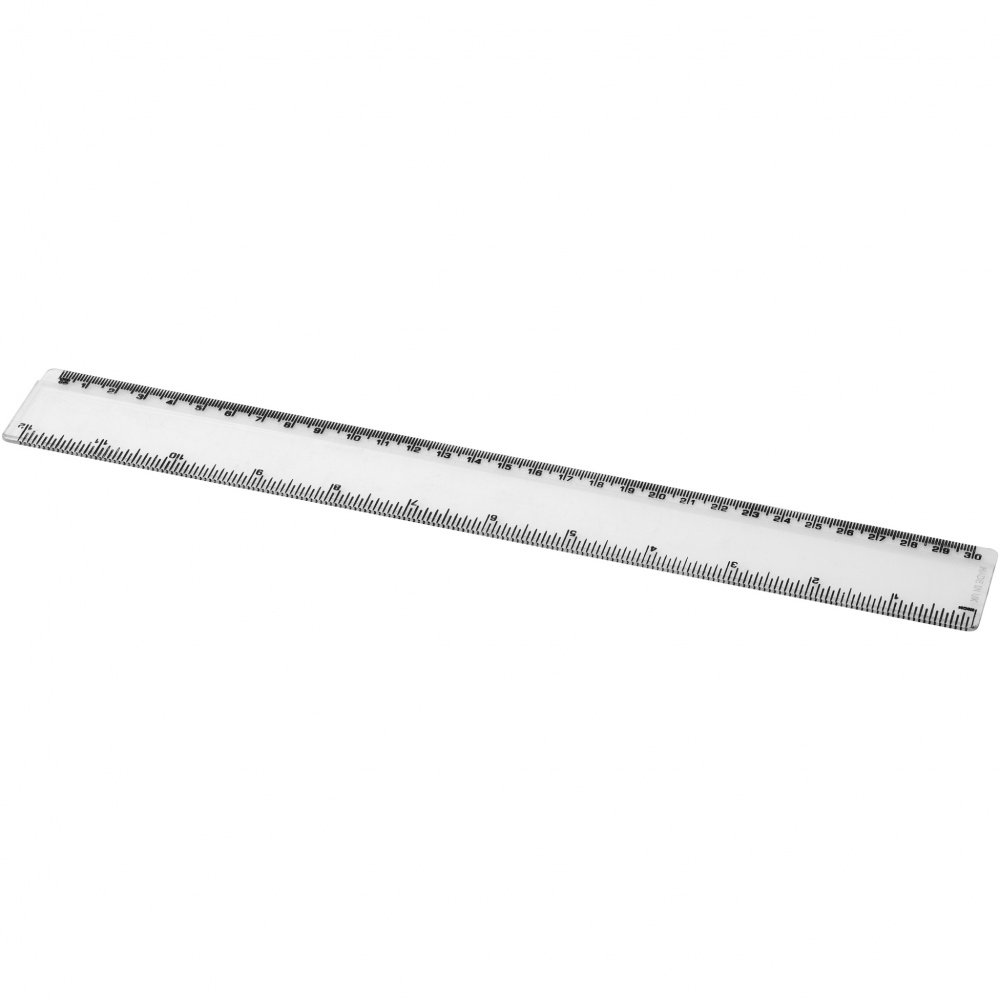 Logotrade corporate gift image of: Renzo 30 cm plastic ruler
