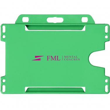 Logo trade promotional merchandise picture of: Vega plastic card holder
