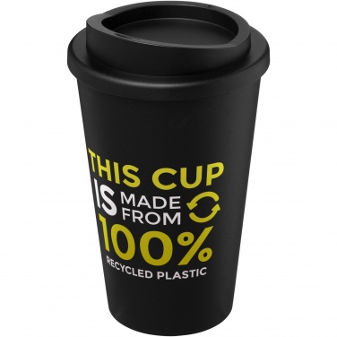 Logo trade promotional merchandise picture of: Americano® Recycled 350 ml insulated tumbler