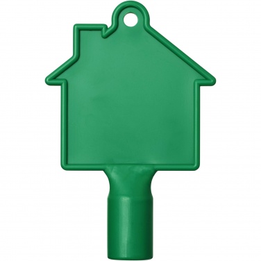 Logo trade promotional items image of: Maximilian house-shaped utility key