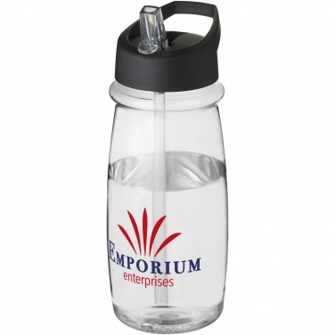 Logo trade promotional giveaways image of: H2O Active® Pulse 600 ml spout lid sport bottle