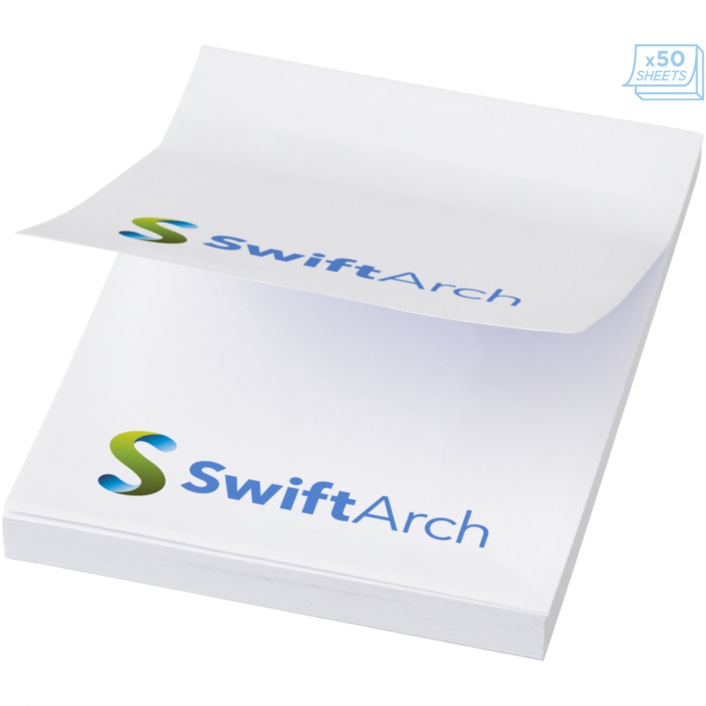 Logotrade promotional gift picture of: Sticky-Mate® A8 sticky notes 50x75mm