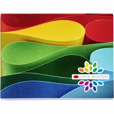 Logo trade promotional giveaways picture of: Sticky-Mate® A7 soft cover sticky notes 100x75mm