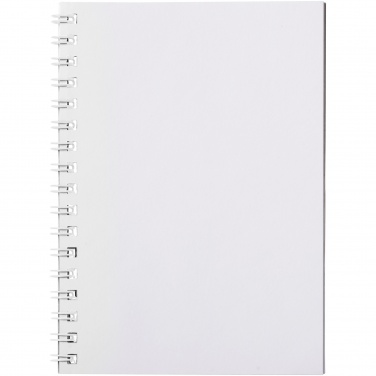 Logo trade corporate gift photo of: Desk-Mate® spiral A6 notebook PP cover