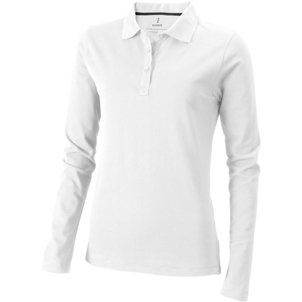 Logo trade promotional product photo of: Oakville long sleeve women's polo