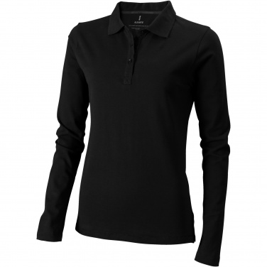Logo trade promotional item photo of: Oakville long sleeve women's polo